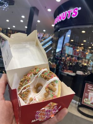 Biscoff christmas  at Dunkin' in Eindhoven