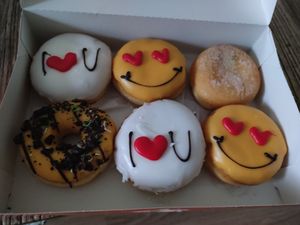 Valentine edition at Dunkin' in Goes