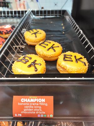 Champion at Dunkin' - Markthal in Rotterdam