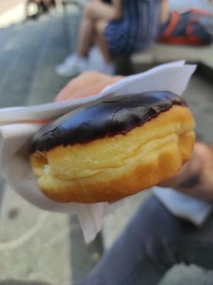 Boston Cream at Dunkin' - Markthal in Rotterdam