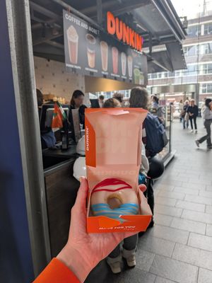 King's Day at Dunkin' - Markthal in Rotterdam
