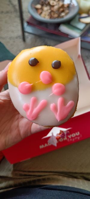 The Easter Chicky at Dunkin' - Beurs in Rotterdam