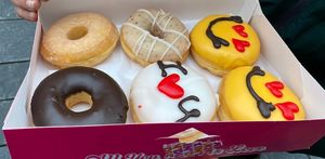 Vegan donuts💞  at Dunkin' - Beurs in Rotterdam