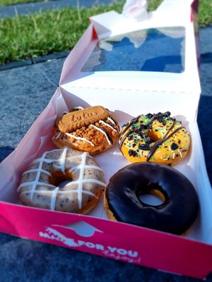 Donuts at Dunkin' in Tilburg