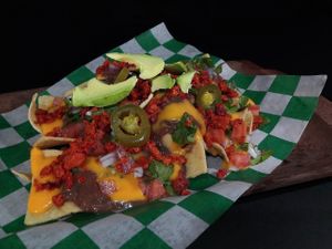 Nachos at Be Life Burgers - Cloud Kitchen in San Luis Potosi