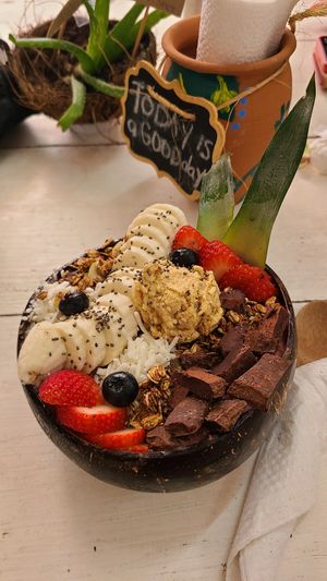 Acai bowl at Elixir Spot in Puerto Vallarta