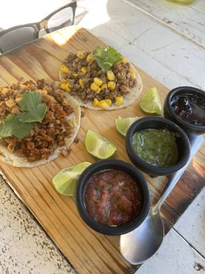 Tacos! #Veganuary at Elixir Spot in Puerto Vallarta
