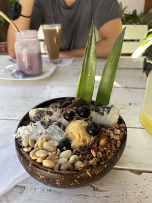 Smoothie Bowl! #Veganuary at Elixir Spot in Puerto Vallarta