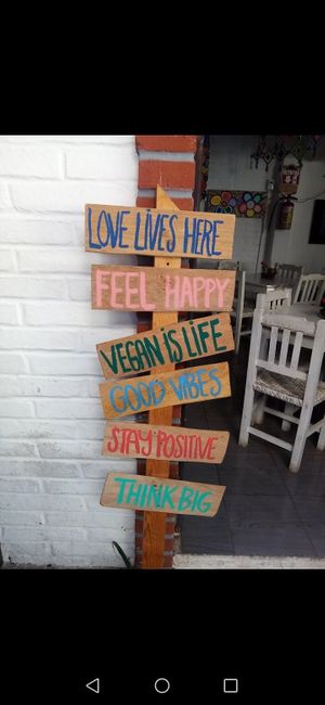Feeling the love:)  #Veganuary at Elixir Spot in Puerto Vallarta
