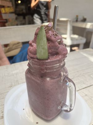 Berry delicious smoothie   at Elixir Spot in Puerto Vallarta