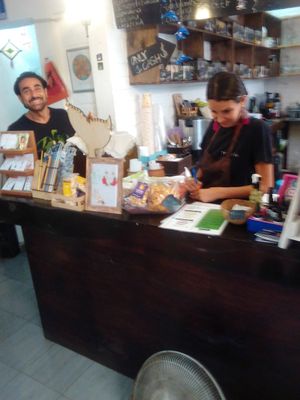 Friendly staff:) at Elixir Spot in Puerto Vallarta