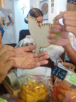 Elixir. So good the lizards come for the food;) at Elixir Spot in Puerto Vallarta