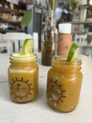 Wellness shots  at Elixir Spot in Puerto Vallarta