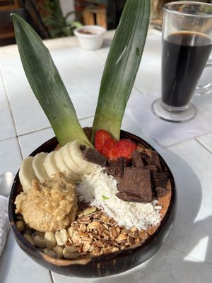 Cacao dream bowl   at Elixir Spot in Puerto Vallarta