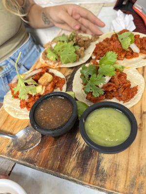 Tacos galore   at Elixir Spot in Puerto Vallarta