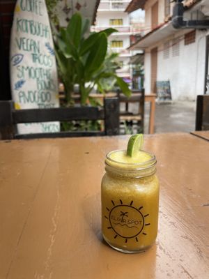 immunity shot (sooo goody  at Elixir Spot in Puerto Vallarta