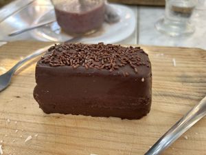 Traditional cake  at Elixir Spot in Puerto Vallarta