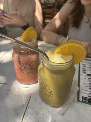 juices   at Elixir Spot in Puerto Vallarta