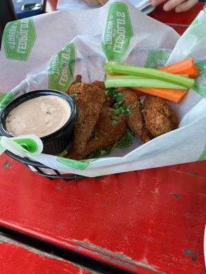 Wings at Leopold's Tavern in Edmonton