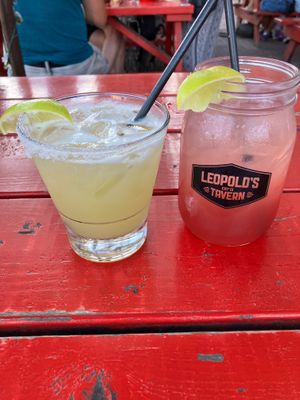 Drinks at Leopold's Tavern in Edmonton