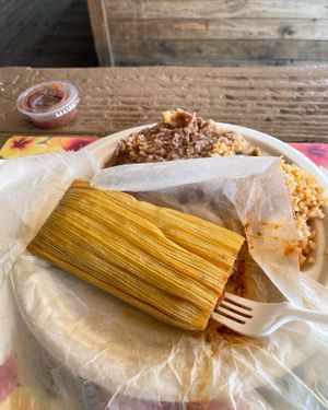   at Emma's Tamales in Sacramento