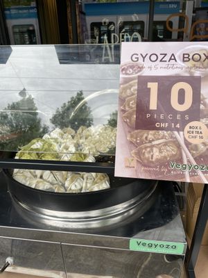 Sometimes you can have gyoza too at Coworking Lounge Tessinerplatz - Coffee Shop in Zurich