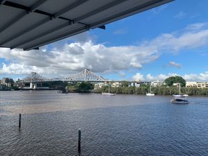 The view at Madame Wu in Brisbane