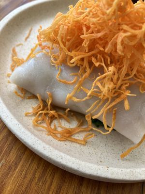 Pumpking & sweet potato gyoza (OK)  at Madame Wu in Brisbane