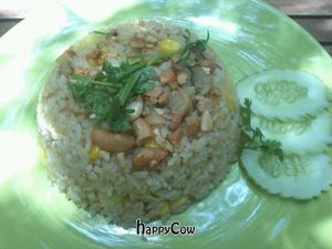 Pineapple Fried Rice at The Vegetarian in Phnom Penh