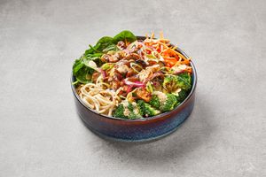 Sesame Mushroom (vegan) at Jimmy Green in Eindhoven