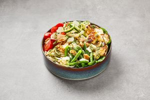 Pesto Padano Bowl (vegan) at Jimmy Green in Eindhoven