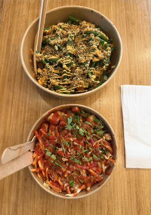 Rendang Jackfruit and classic Asian bowl  at Jimmy Green in Eindhoven