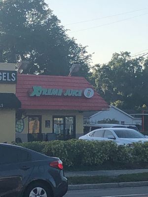 Front door  at Xtreme Juice in Tampa