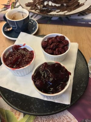 Fruit fillings at Milky  in Belgrade