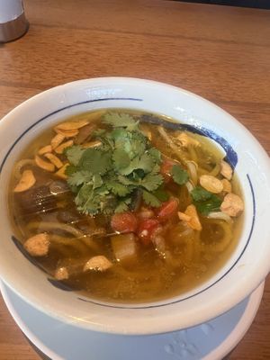 Sunrise vegan ramen  at Tsujita in West Los Angeles