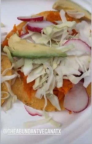 food at The Abundant Vegan - Food Truck in Austin