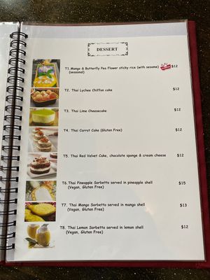 Dessert at Thai Thani in Celebration