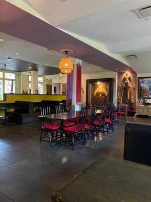 Dining room at Thai Thani in Celebration
