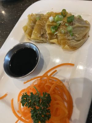 Veggie Dumplings  at Thai Thani in Celebration