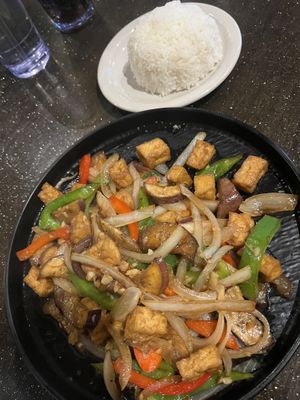 Emerald Eggplant and Tofu  at Thai Thani in Celebration