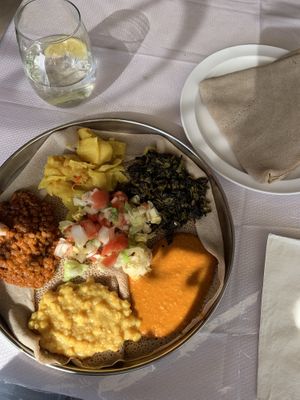 Vegetarian combo   at Dama Pastry and Restaurant in Arlington