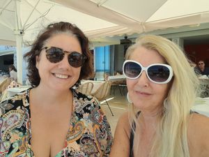 Enjoying the vegan options at El Rey at El Rey in Altea