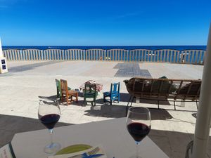 View from our table at El Rey in Altea