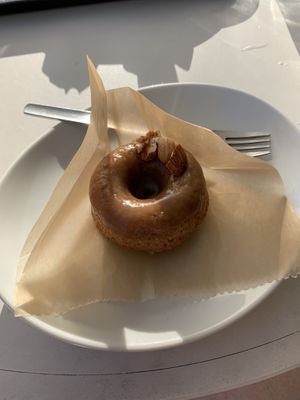 Caramel donut  at Whitely by Toriba Coffee in Hayama