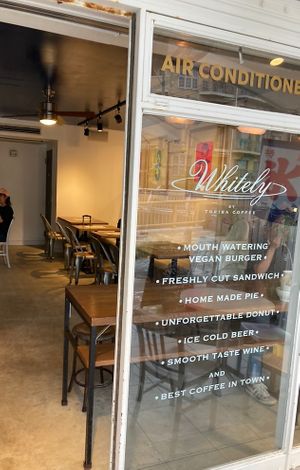 Seating area   at Whitely by Toriba Coffee in Hayama