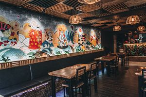 BOA Interieur innen at BOA Asia Vegan in Lueneburg