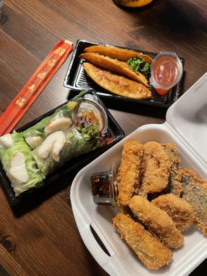 Tapas Take-Away at BOA Asia Vegan in Lueneburg