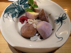 Mochi Eis at BOA Asia Vegan in Lueneburg