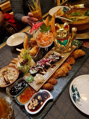 Platte für zwei Personen at BOA Asia Vegan in Lueneburg