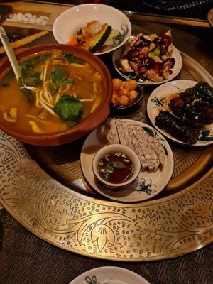 Platte für zwei at BOA Asia Vegan in Lueneburg
